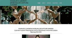 Desktop Screenshot of gagnonmuseum.org